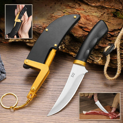 🎄Christmas Promotion 50% OFF🎁Multipurpose Outdoor Portable Fruit Knife with Sheath