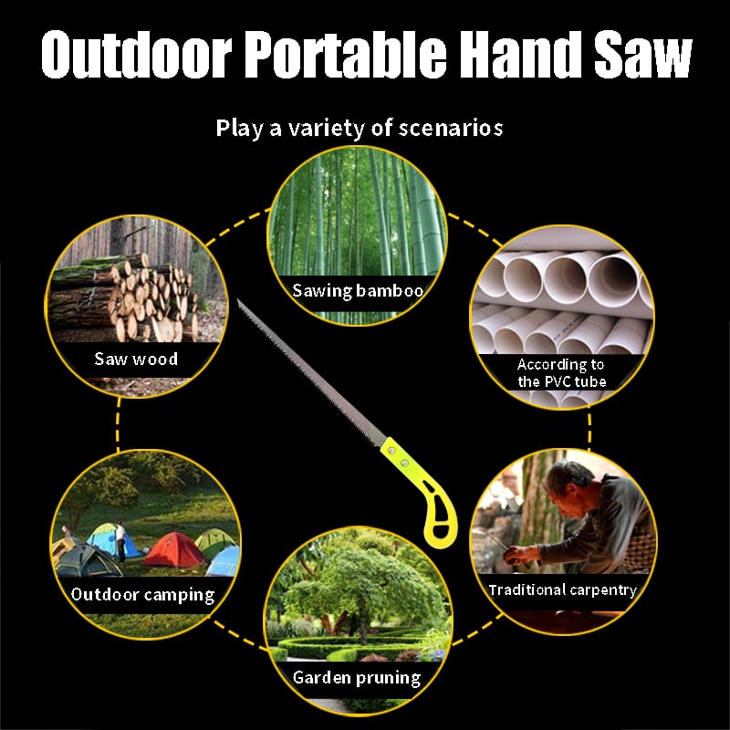 Portable Sharp Gardening Outdoor Handsaw-1