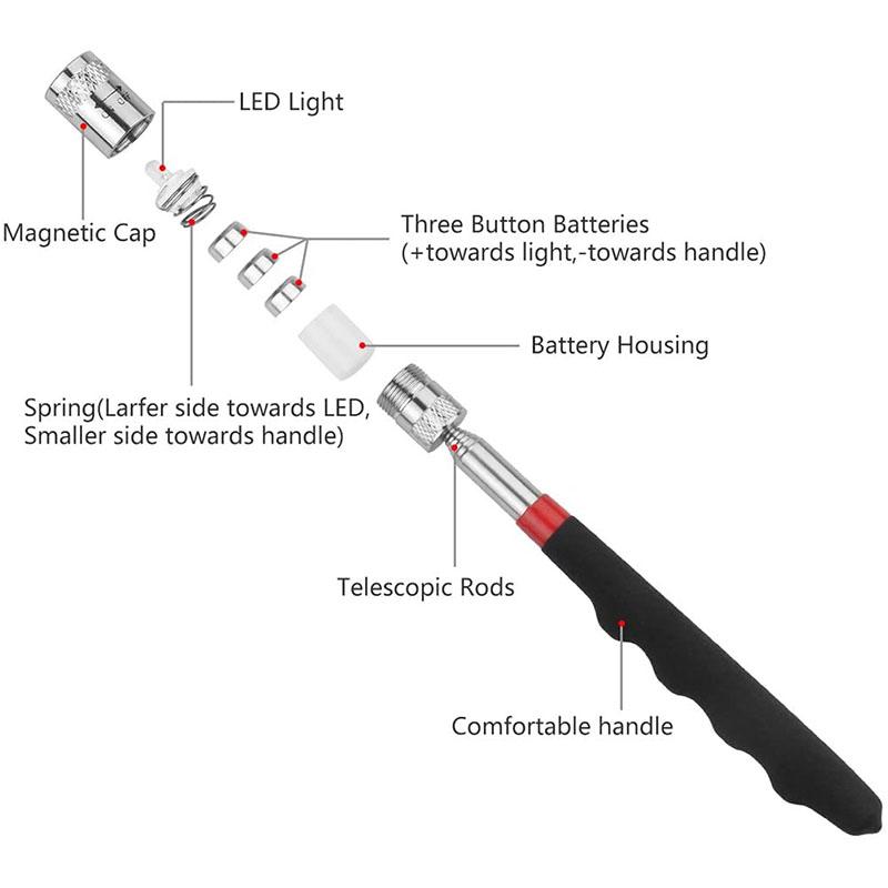 🔥Hot Sale Special 49% OFF🔥 LED Telescopic Lighted Magnetic Pickup-6