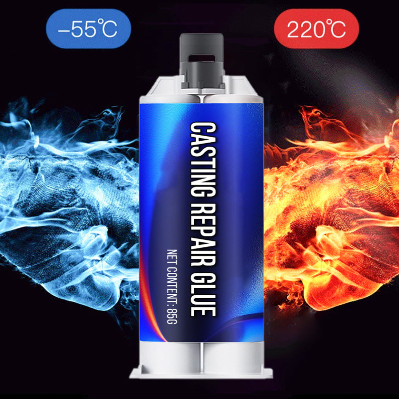 🌟2023-Christmas Hot Sale🎅Casting Repair Glue High Temperature Resistant Liquid Metal Repair Glue-5