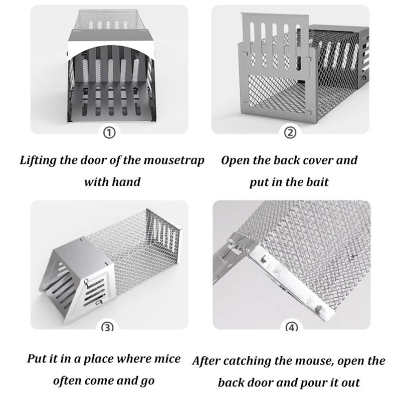 Single Door Continuous Rat Hole Mouse Trap-2