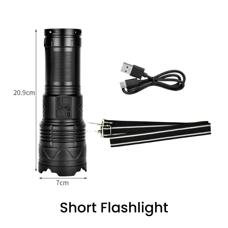 Rechargeable Outdoor Super Bright Flashlight-9