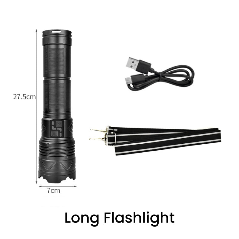 Rechargeable Outdoor Super Bright Flashlight-10