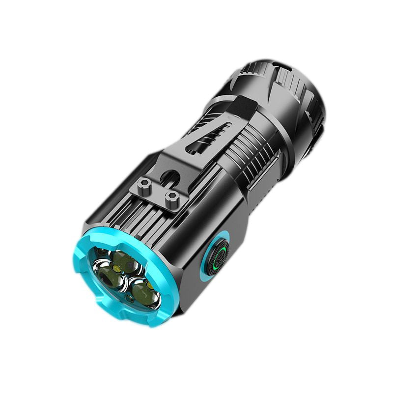 Gift Choice - Mini Bright Three-eye LED Flashlight-12